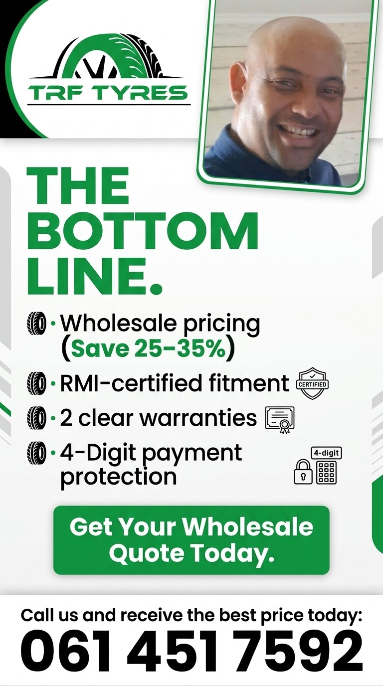 Wholesale tyre supplier Johannesburg pricing breakdown — The Bottom Line