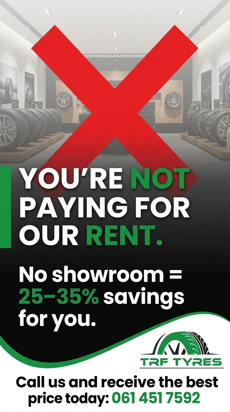 Wholesale tyre prices Johannesburg — no rent, no markup